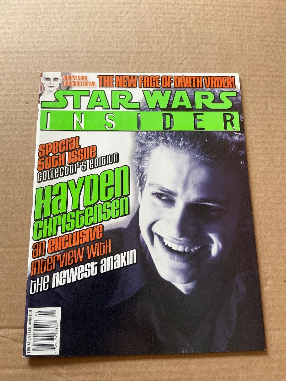 Star Wars Insider Magazine Issue 50 July 2000 Hayden Christensen Cover